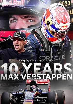 10 Years of Max Verstappen — plakat