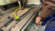 Комбайн Klass,реставрація півмісяців труби