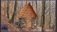 The final part of the fairy house. DIY bushcraft. Part 3