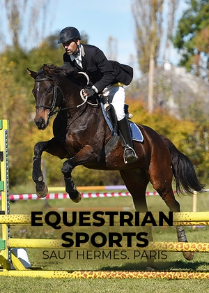 Equestrian Sports. Saut Hermès. Paris