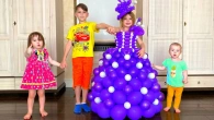 Five Kids Dress up Song Nursery Rhymes & Children's Song