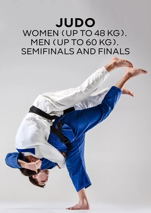 Judo. Women (Up to 48 KG). Men (Up to 60 KG). Semifinals and Finals