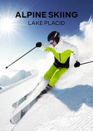 Alpine Skiing. Lake Placid