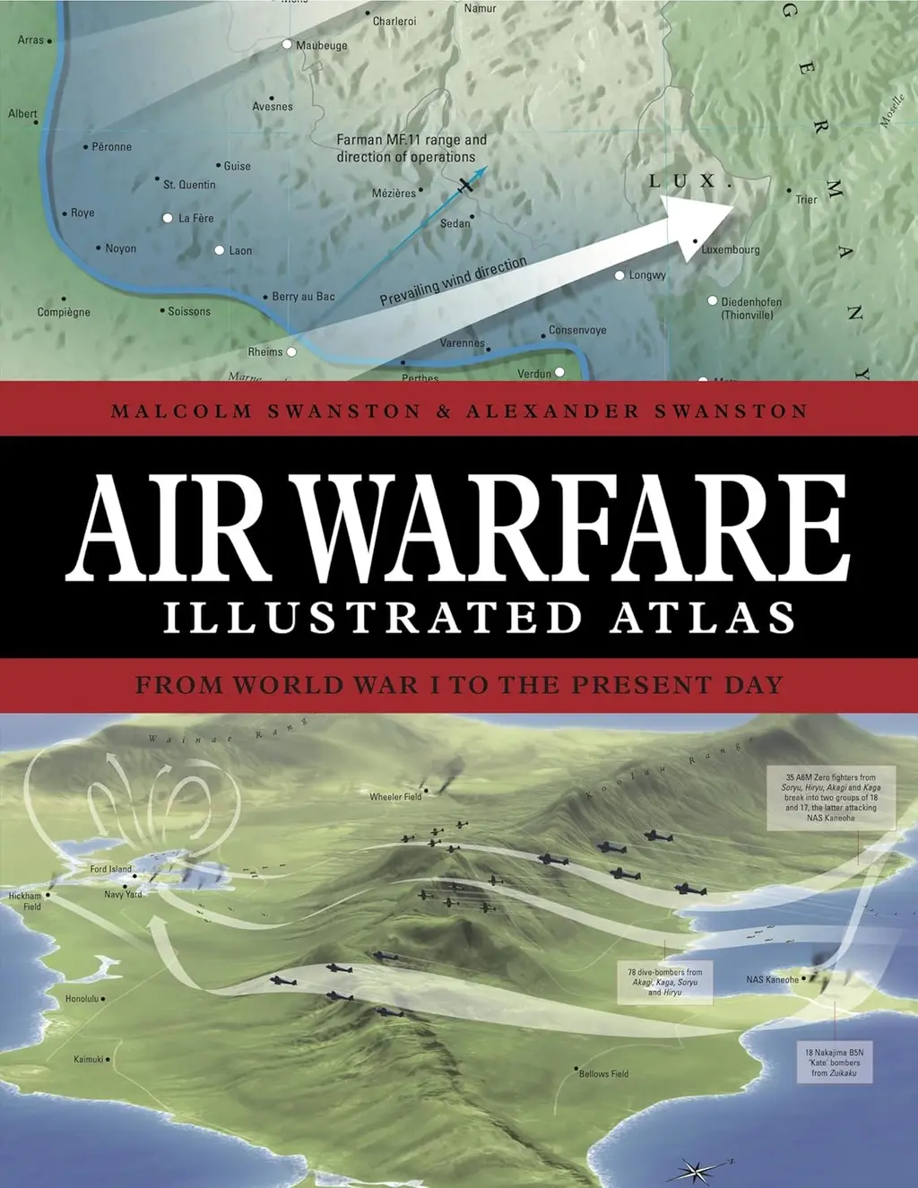Обкладинка "Air Warfare Illustrated Atlas: From World War I to the Present Day"