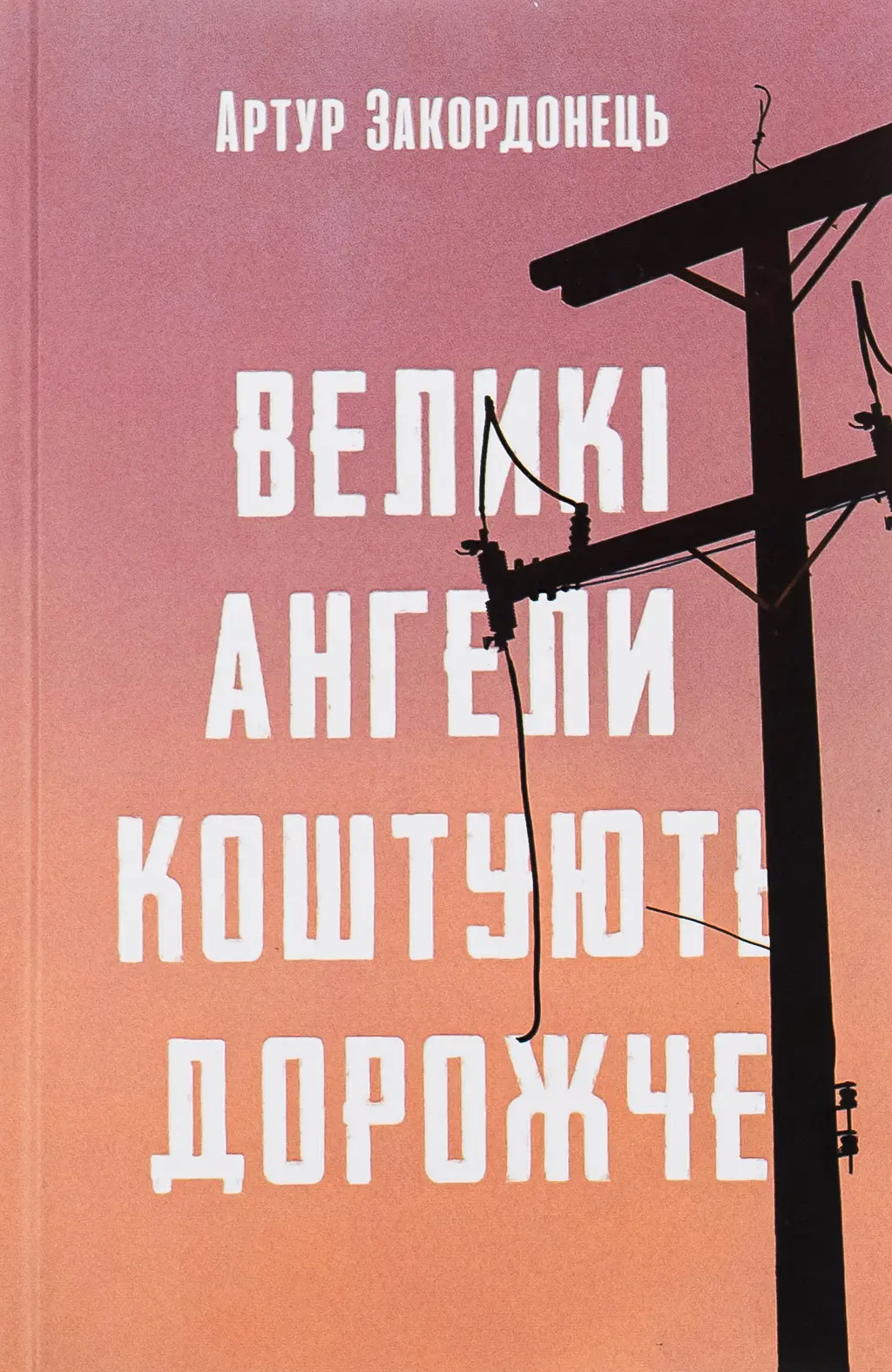 Обкладника "Великі ангели коштують дорожче" Обкладинка "Великі ангели коштують дорожче"