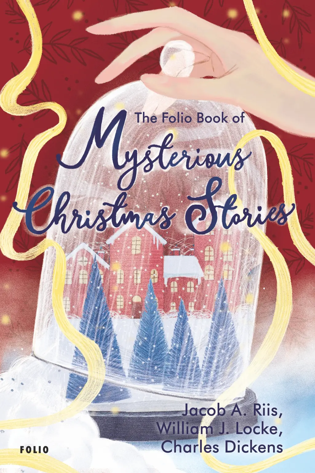Обкладинка "The Folio Book of Mysterious Christmas Stories"