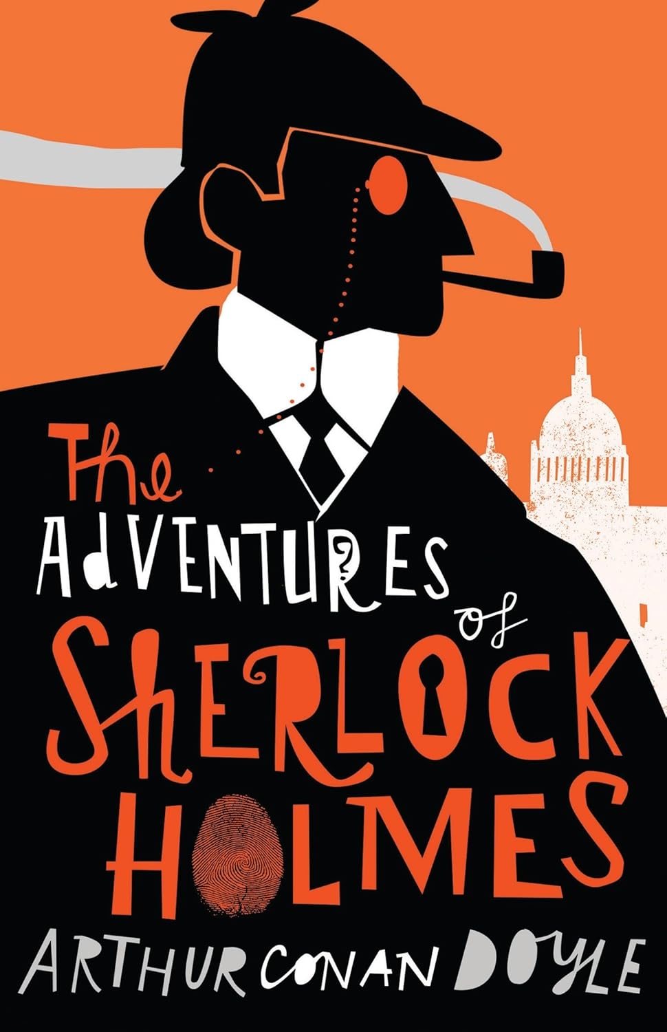 Обкладинка видання The Adventures of Sherlock Holmes