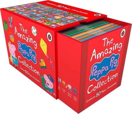 Peppa Pig: The Amazing Peppa Pig Collection 1-50 Red