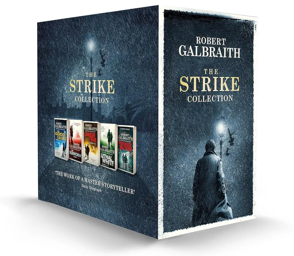 Обкладника "Cormoran Strike Collection Box Set 1-5 Books" Обкладинка "Cormoran Strike Collection Box Set 1-5 Books"