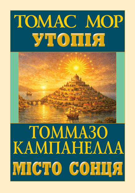 Обкладинка Утопія. Місто сонця