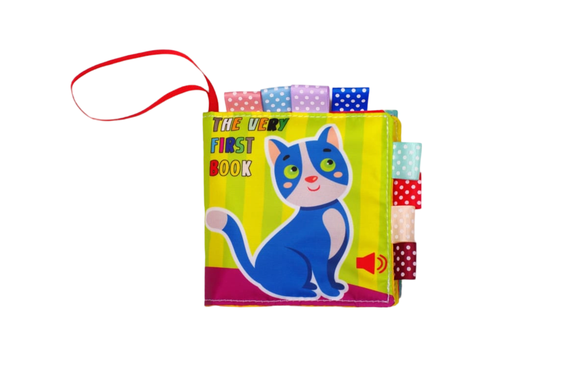 М’яка книжка-шурxотілка «Cat. The very first book»