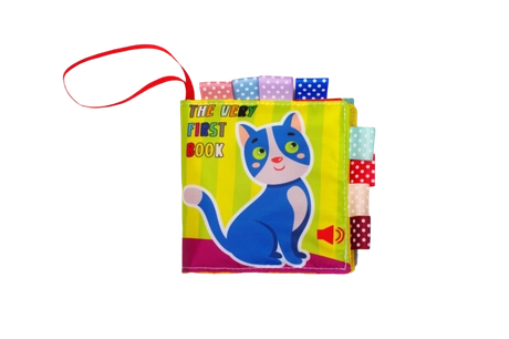М’яка книжка-шурxотілка «Cat. The very first book»