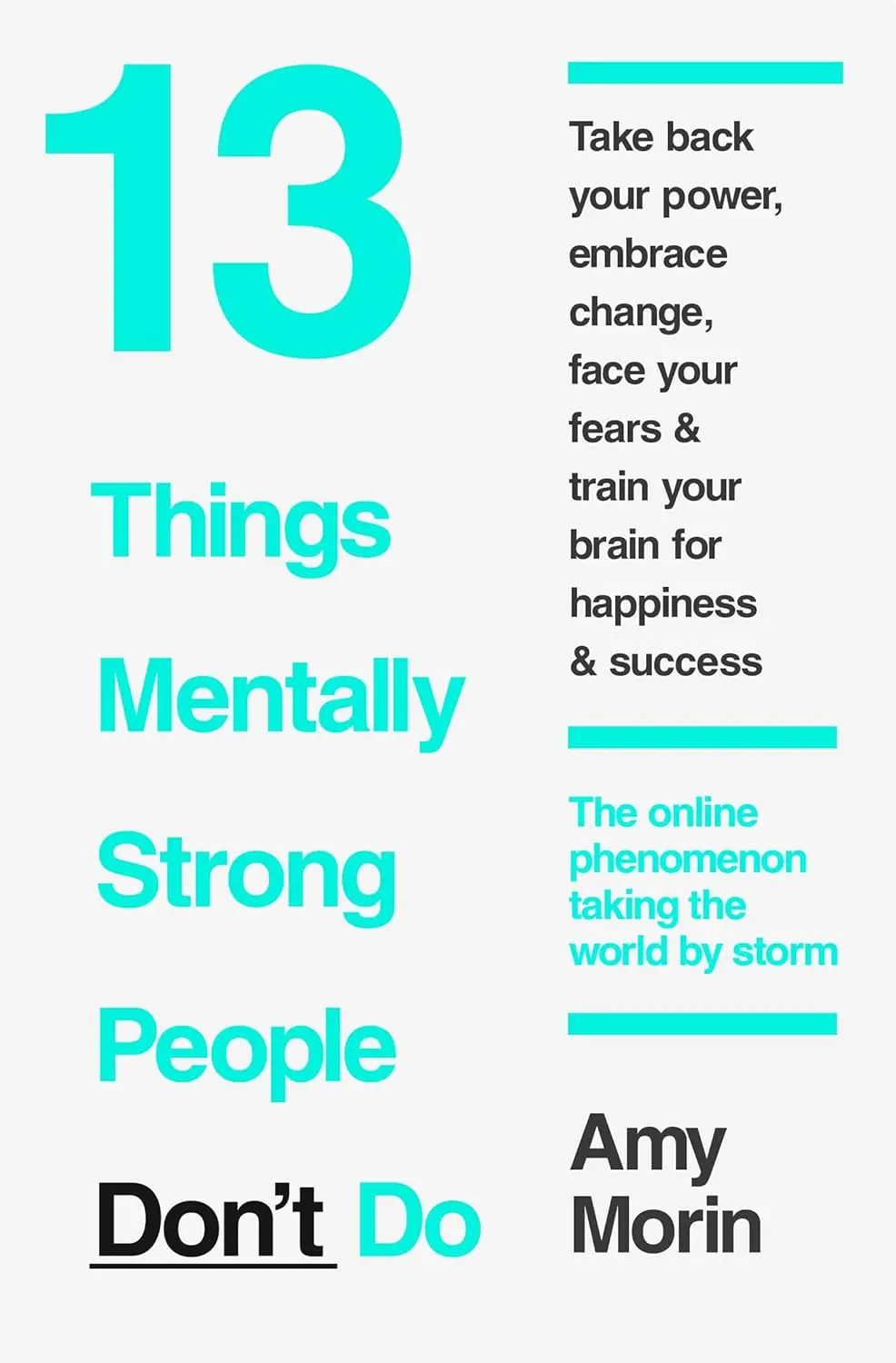 Обкладинка "13 Things Mentally Strong People Don't Do"