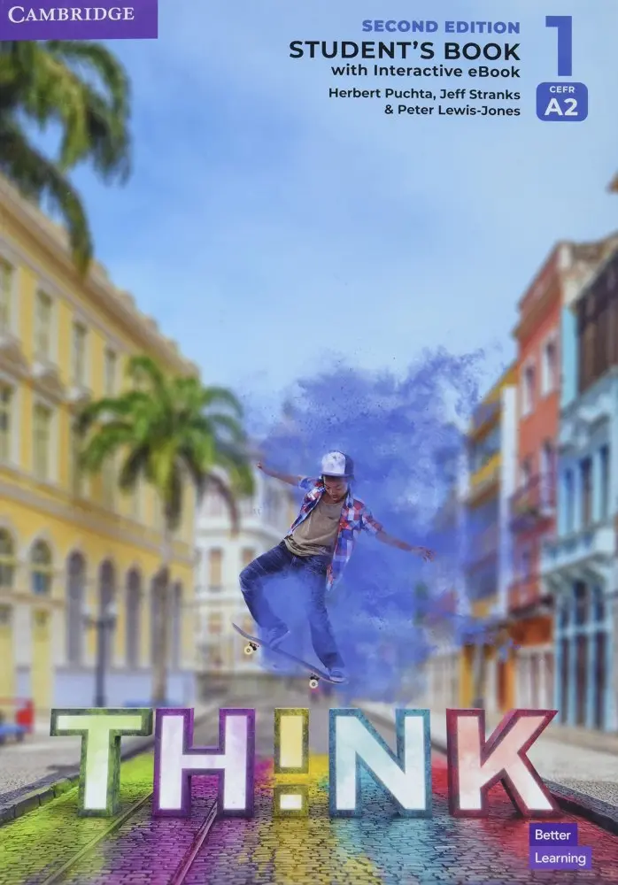 Обкладинка "Think (2nd Edition). Level 1 (А2). Student's Book with Interactive eBook"