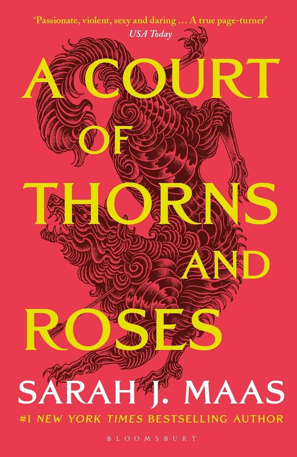 Обкладинка "A Court of Thorns and Roses"