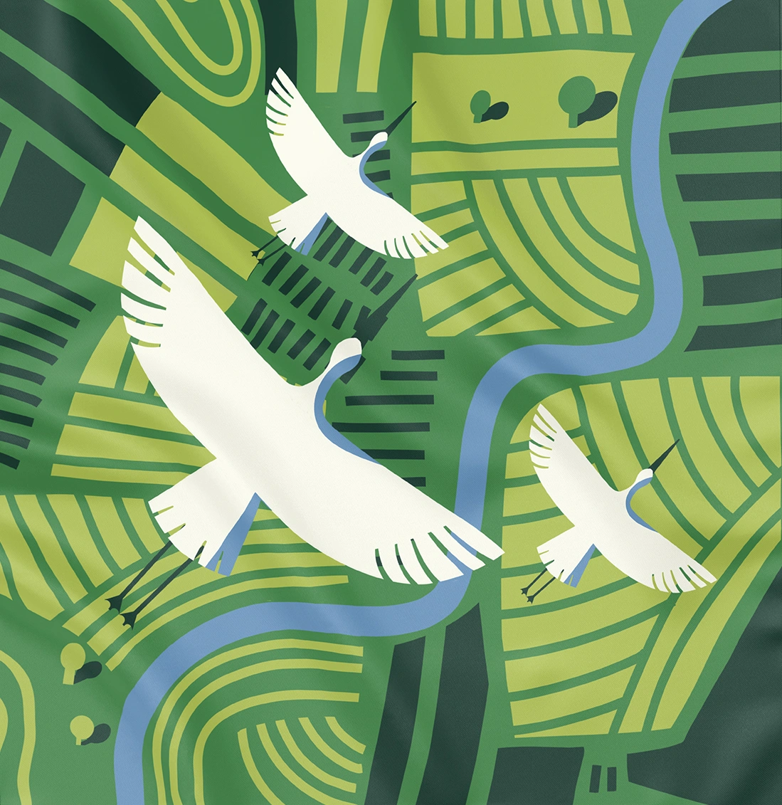 Хустка «Українські поля»