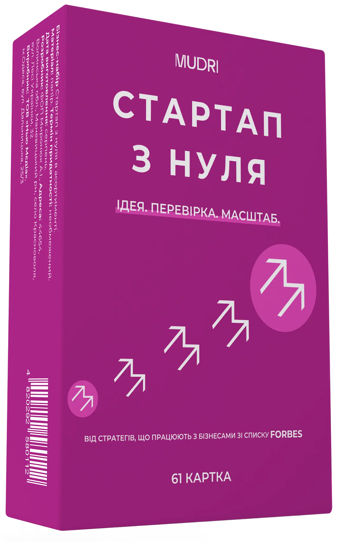 Набір карток «Стартап з нуля»
