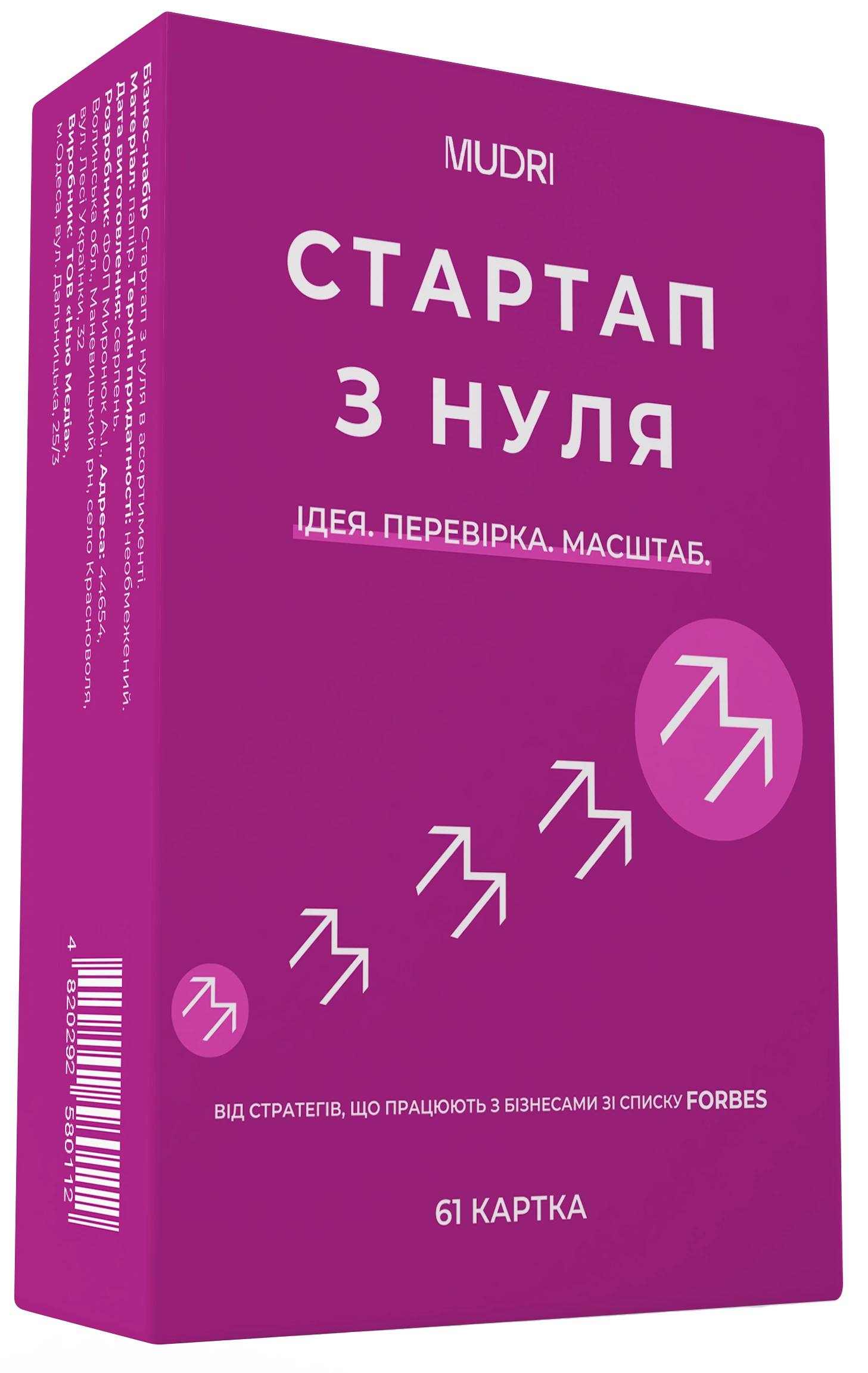 Набір карток «Стартап з нуля»
