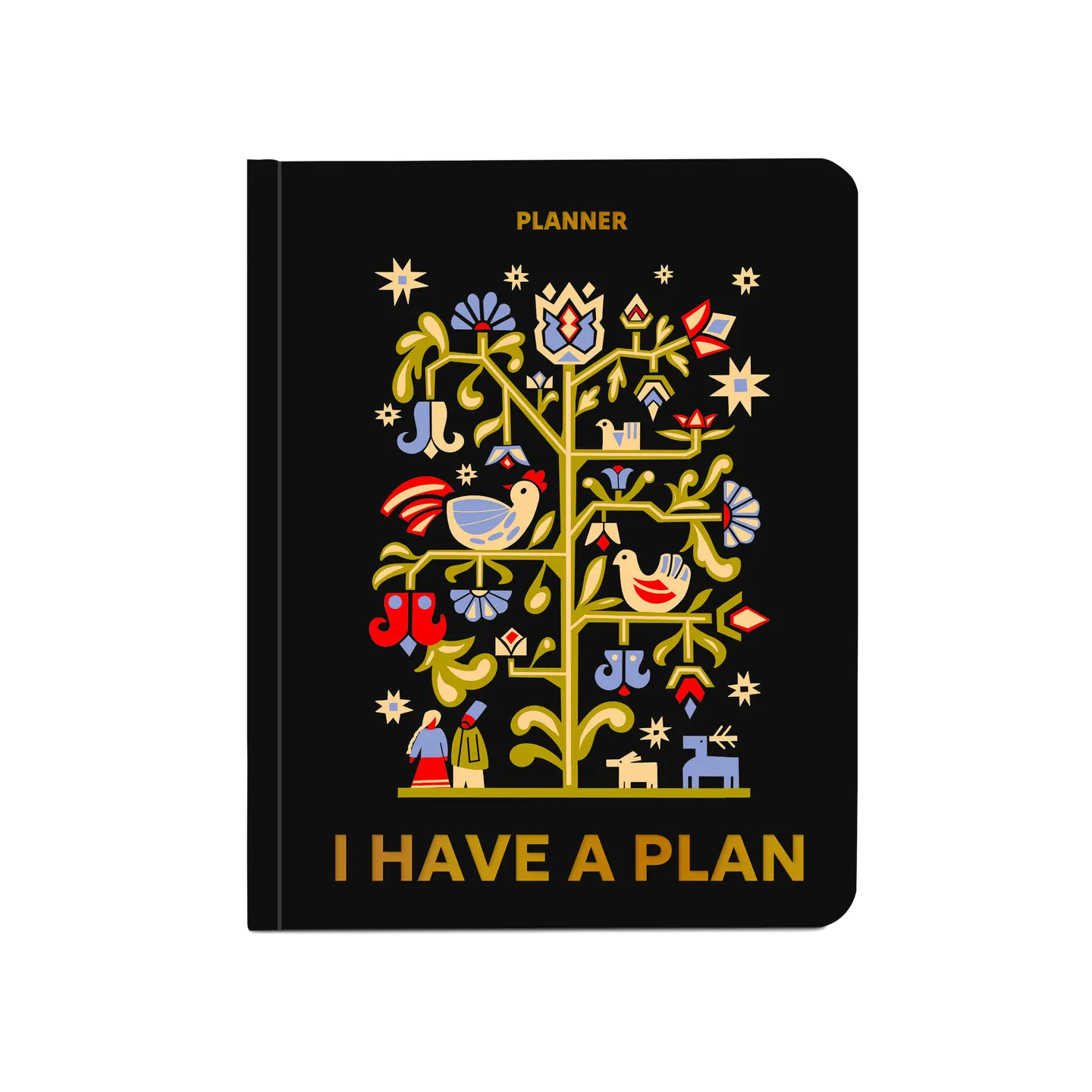 Блокнот для планування "I HAVE A PLAN" з орнаментом