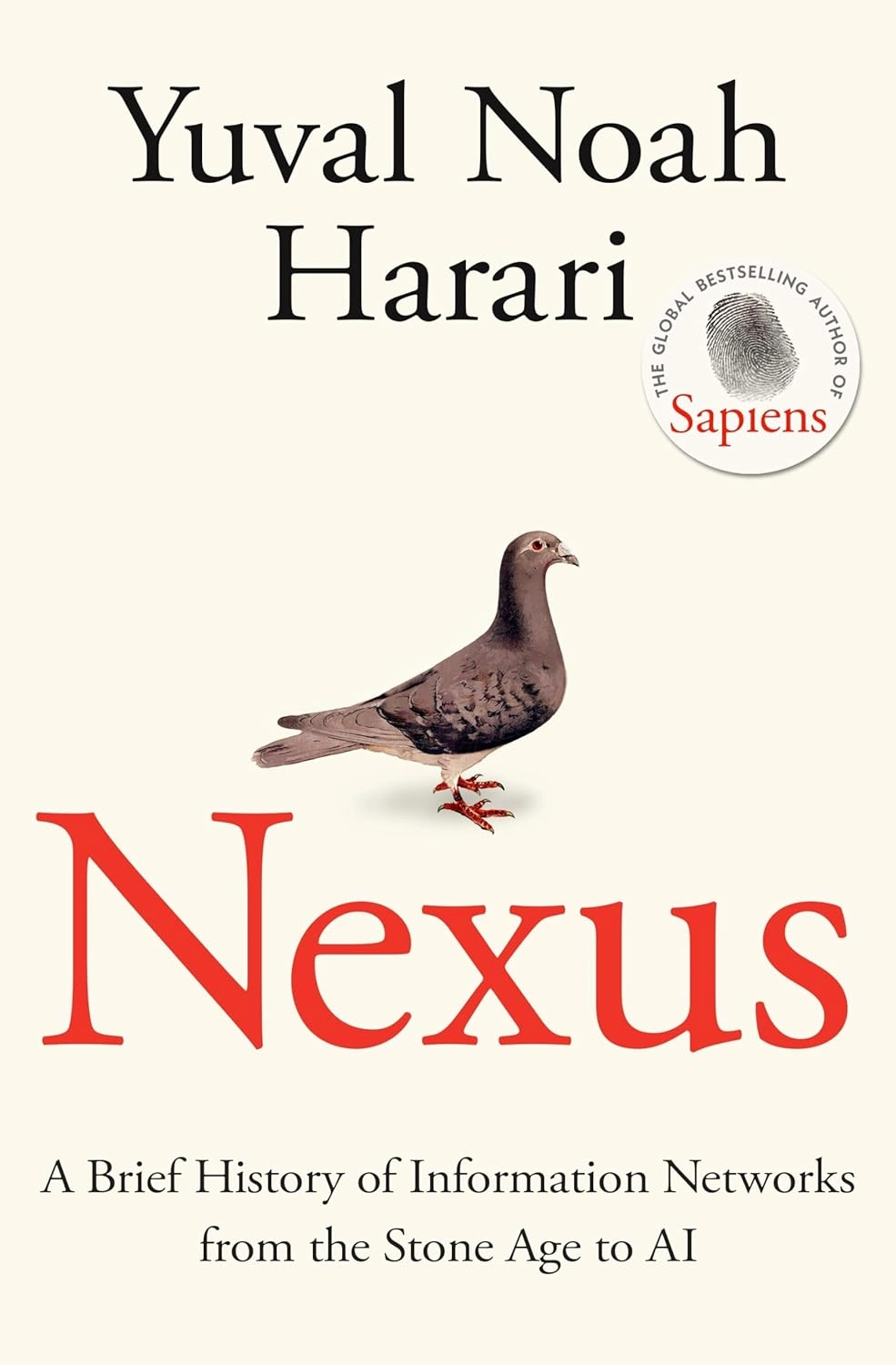 Обкладинка "Nexus: A Brief History of Information Networks from the Stone Age to AI"