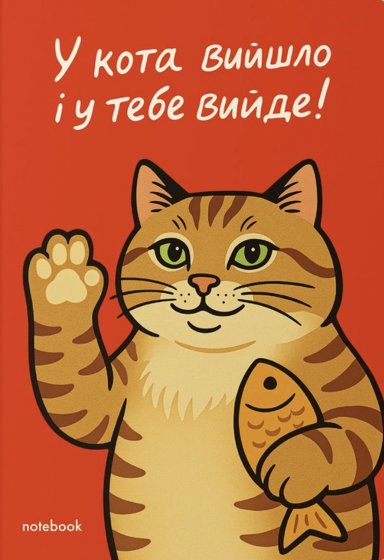 Блокнот «У тебе вийде!»