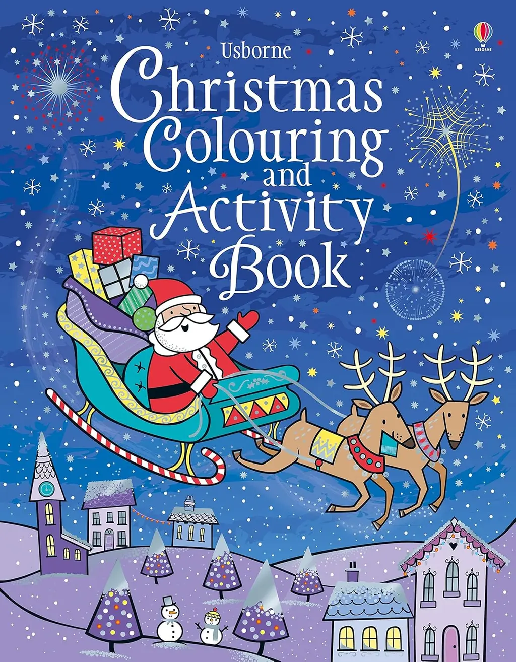 Обкладинка "Christmas Colouring and Activity Book"