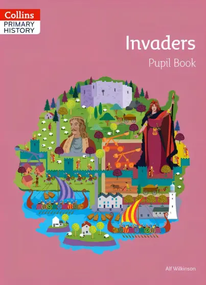 Обкладника "Collins Primary History: Invaders. Pupil Book" Обкладинка "Collins Primary History: Invaders. Pupil Book"
