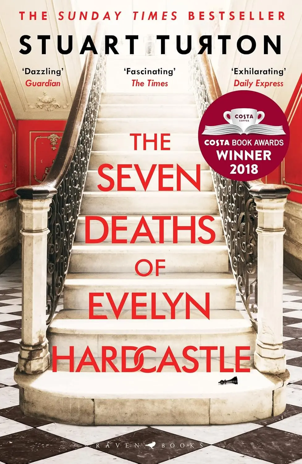 Обкладинка "The Seven Deaths of Evelyn Hardcastle"