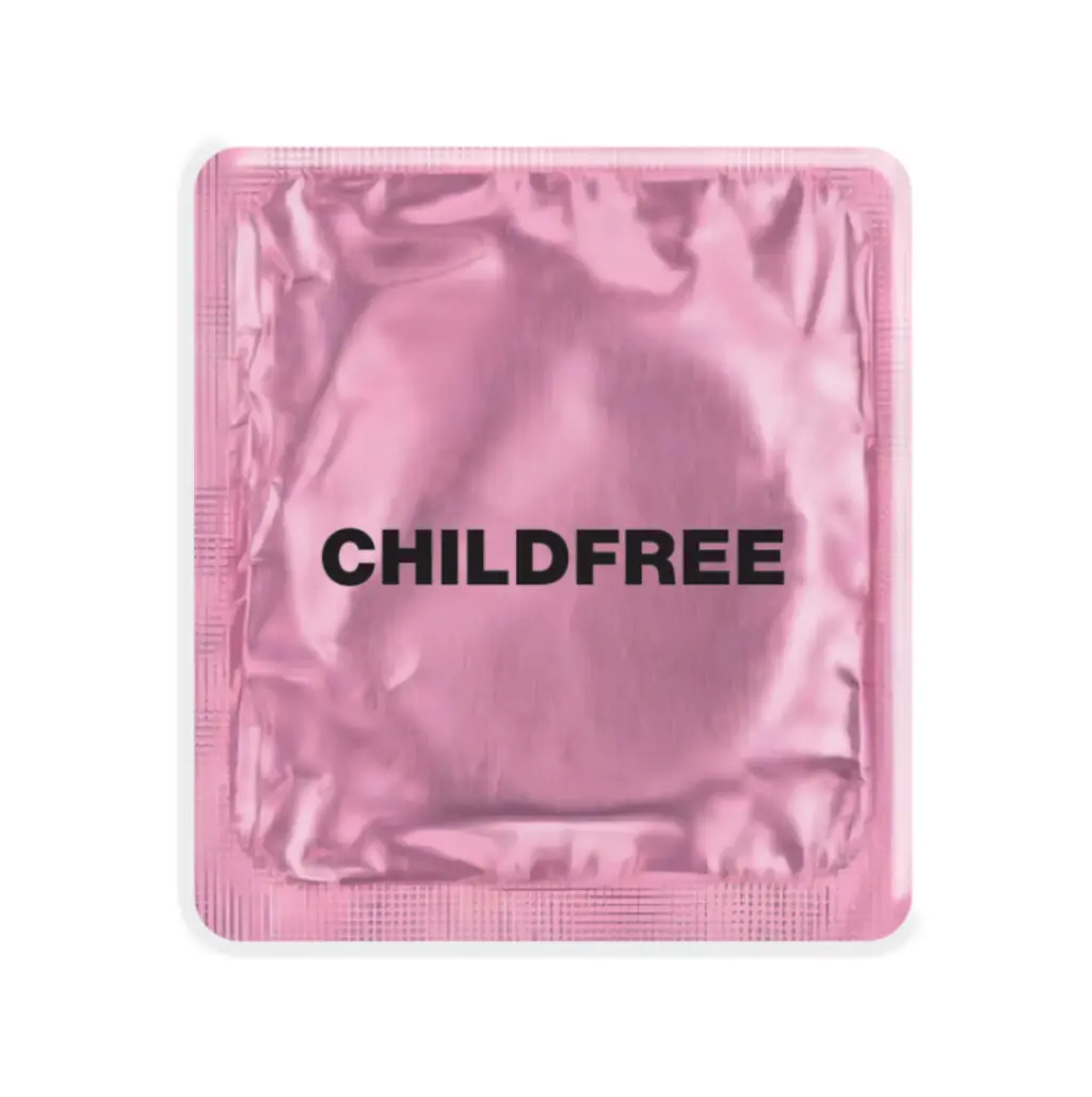 Обкладника "3D стікер «Childfree»" Обкладинка "3D стікер «Childfree»"
