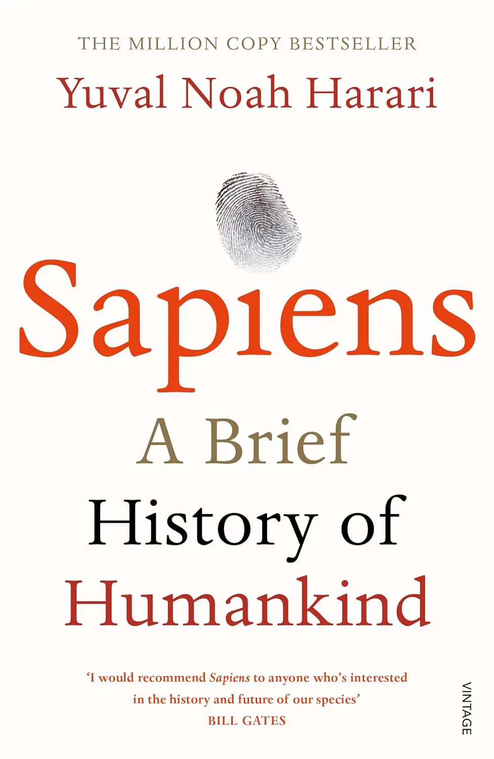 Обкладника "Sapiens: A Brief History of Humankind" Обкладинка "Sapiens: A Brief History of Humankind"