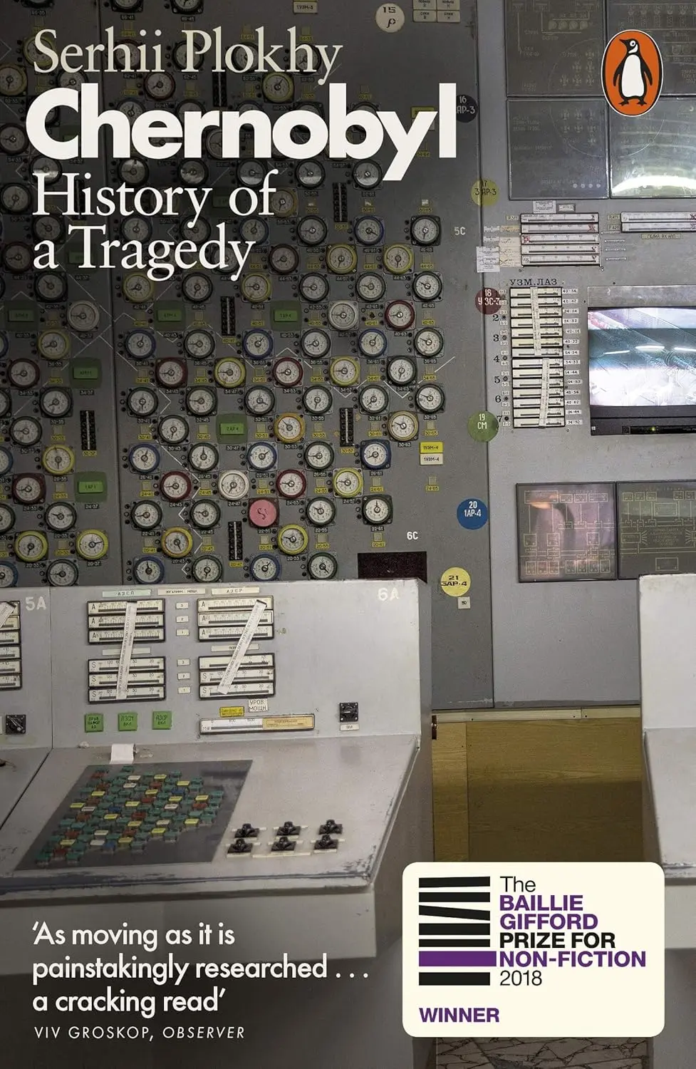 Обкладинка "Chernobyl: History of a Tragedy"