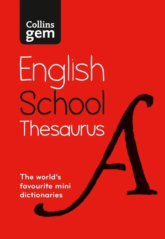 Обкладинка "Collins Gem English School Thesaurus (6th Edition)"