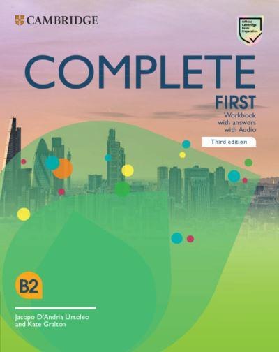 Complete First (3rd Edition). Workbook with answers...