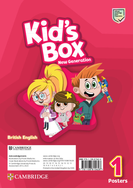 Kid's Box New Generation 1. Posters (12). Ніксон Керолайн,...
