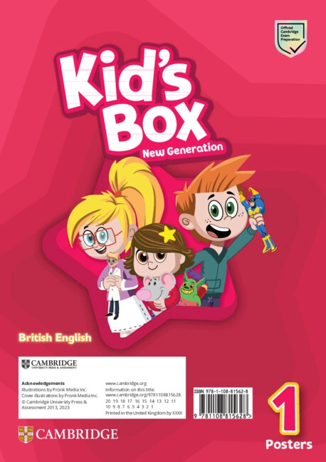 Kid's Box New Generation 1. Posters (12)