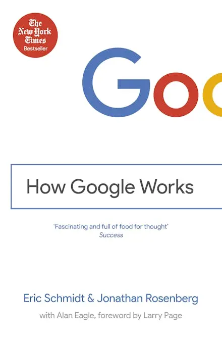 Обкладинка "How Google Works"