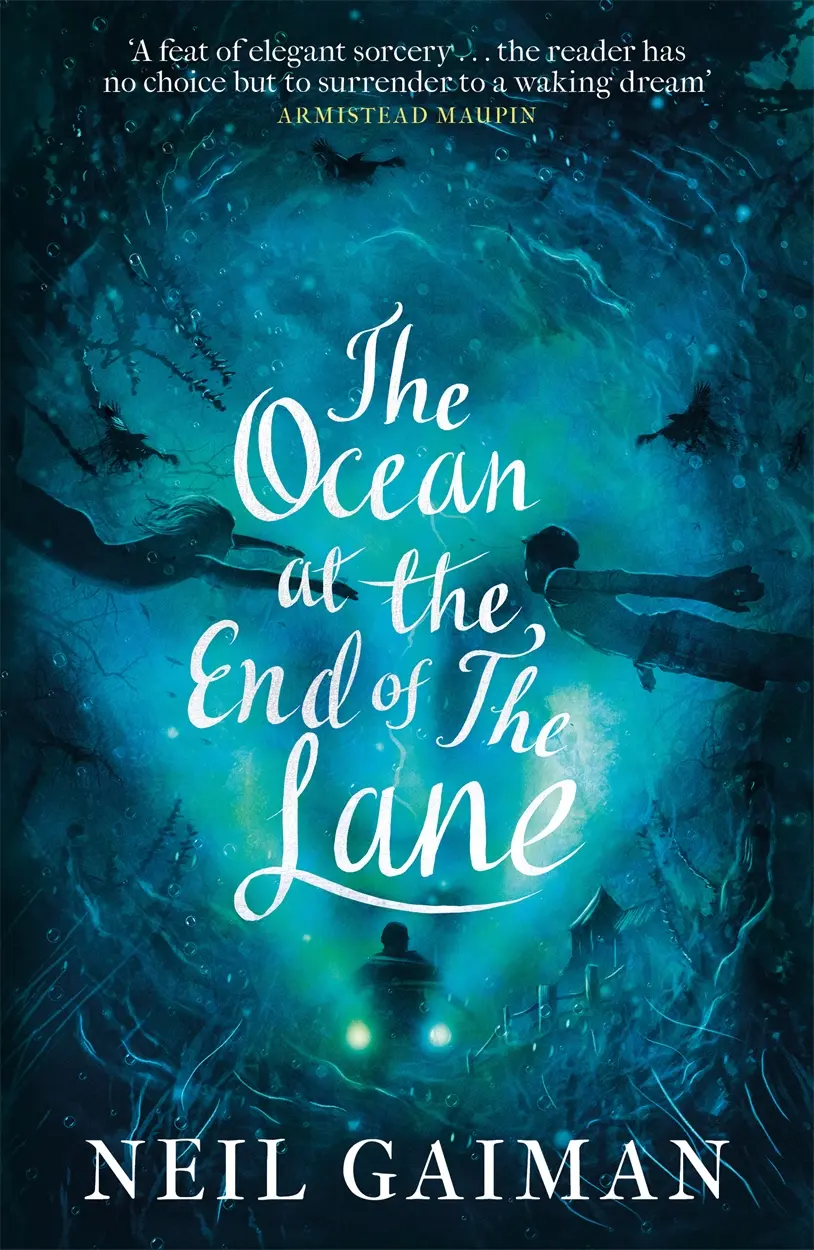 Обкладника "The Ocean at the End of the Lane" Обкладинка "The Ocean at the End of the Lane"
