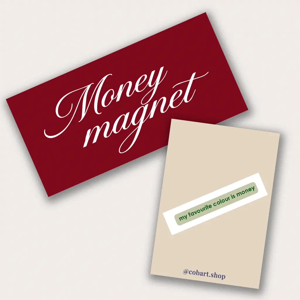 Обкладинка "Набір 3Д стікер та конверт для грошей «Money magnet»"