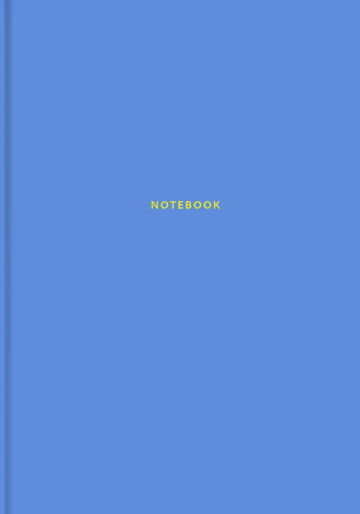 Обкладинка "Блокнот «Notebook» у лінію (синій)"