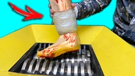 EXPERIMENT: SHREDDER vs FOOT