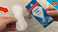 Pour Salt into a Panty Liner and WATCH WHAT HAPPENS(Amazing)