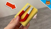 Everyone should know the Sponge Magnet Trick(But nobody knows)