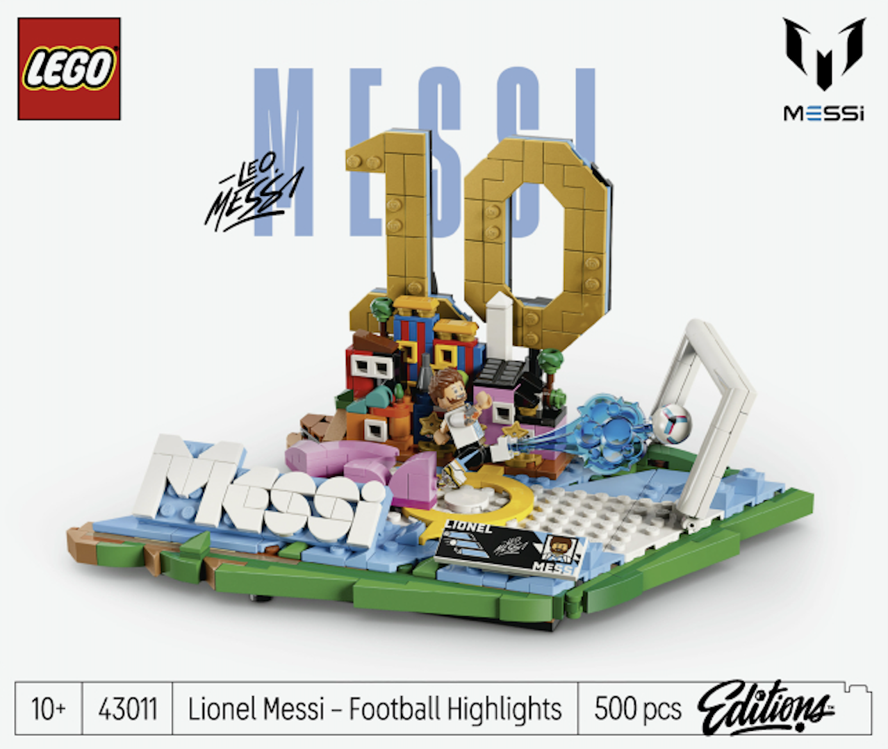 Конструктор LEGO Editions Ліонель Мессі - найкращі...