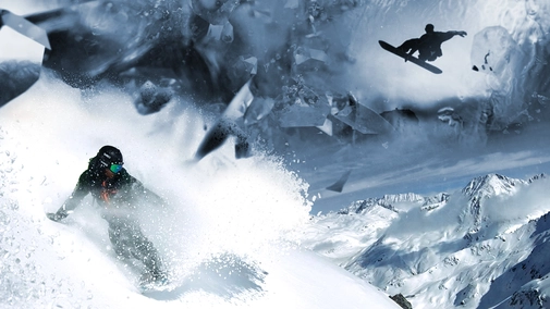 Snowboarders UHD HDR