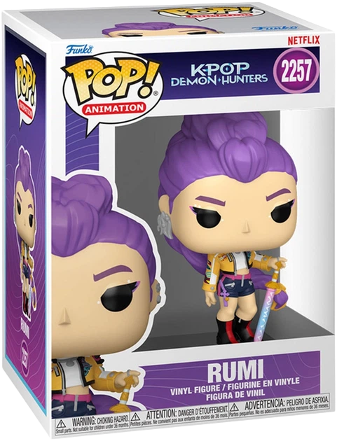 Фігурка Funko Pop K-Pop Demon hunters S2 Румі