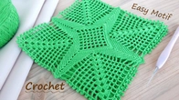 КРАСИВЫЙ квадратный мотив крючком The Most Beautiful Crochet Square I’ve Ever Made | Easy Motif