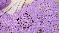 How to Crochet Square Motifs EASY for Beginnersквадратный мотив крючком для начинающих ВЯЗАНИЕ МК