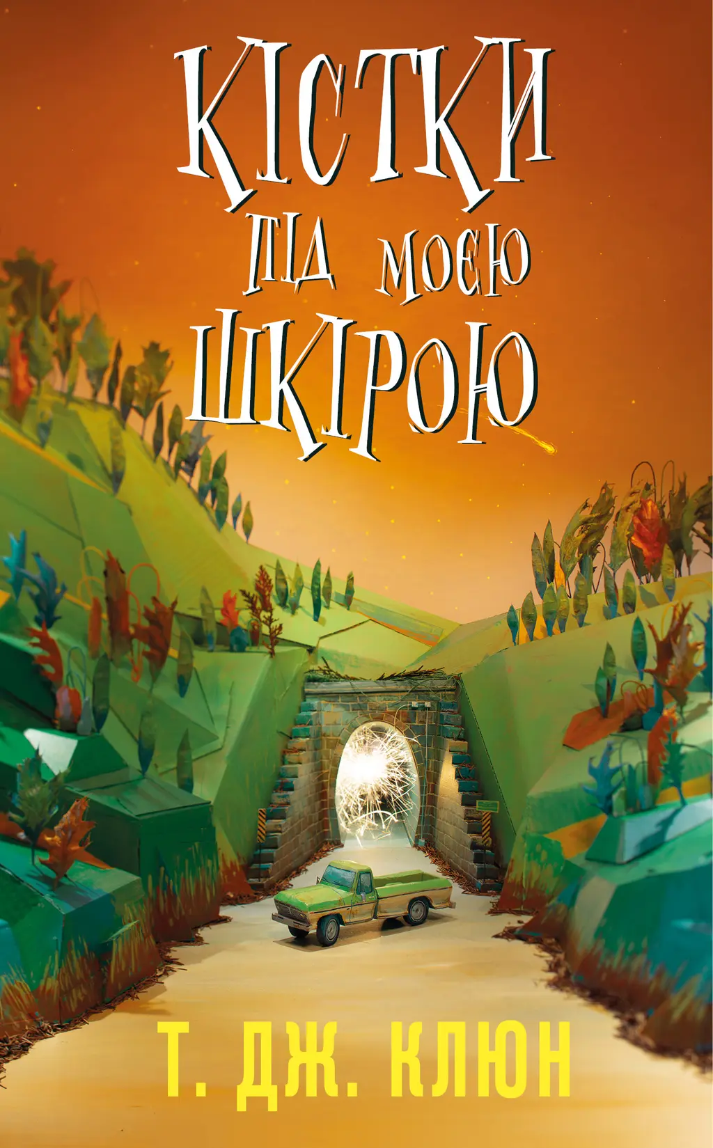 Обкладинка "Кістки під моєю шкірою"
