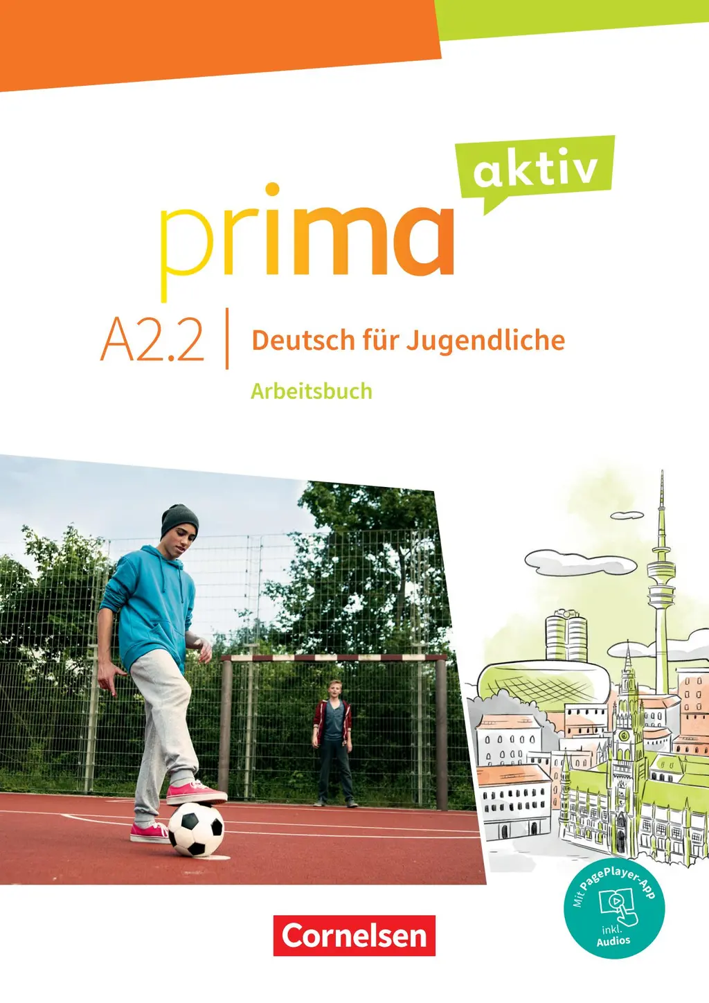 Обкладинка "Prima aktiv A2/2 Arbeitsbuch inkl. PagePlayer App"