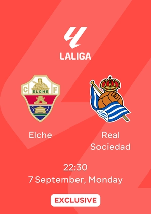 Elche — Real Sociedad